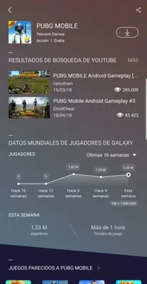 Samsung Game Launcher android App screenshot 5